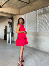 Load image into Gallery viewer, Kai Dress Red