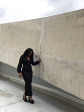 Load image into Gallery viewer, Raven Dress Black