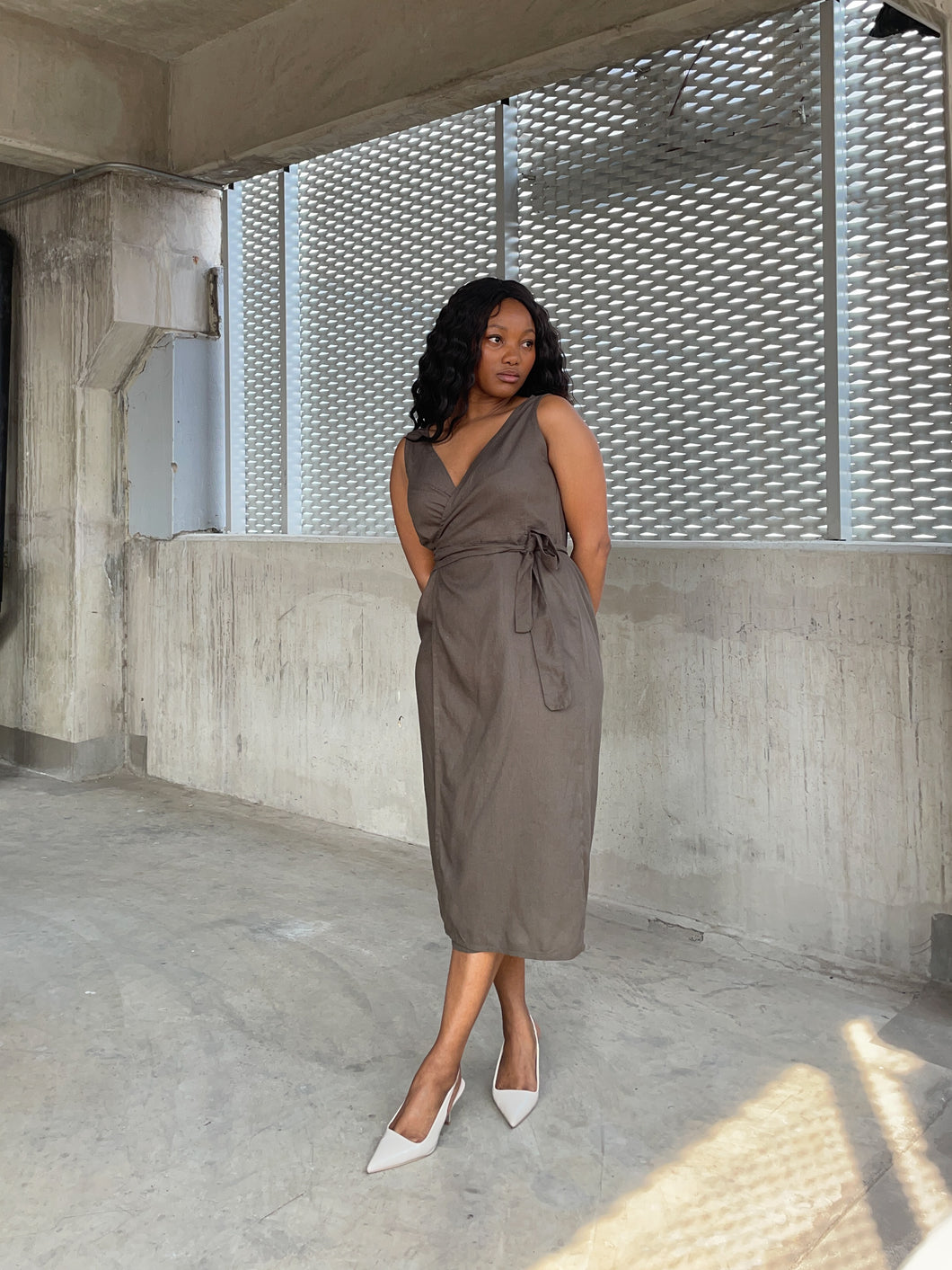Iris Wrap Dress