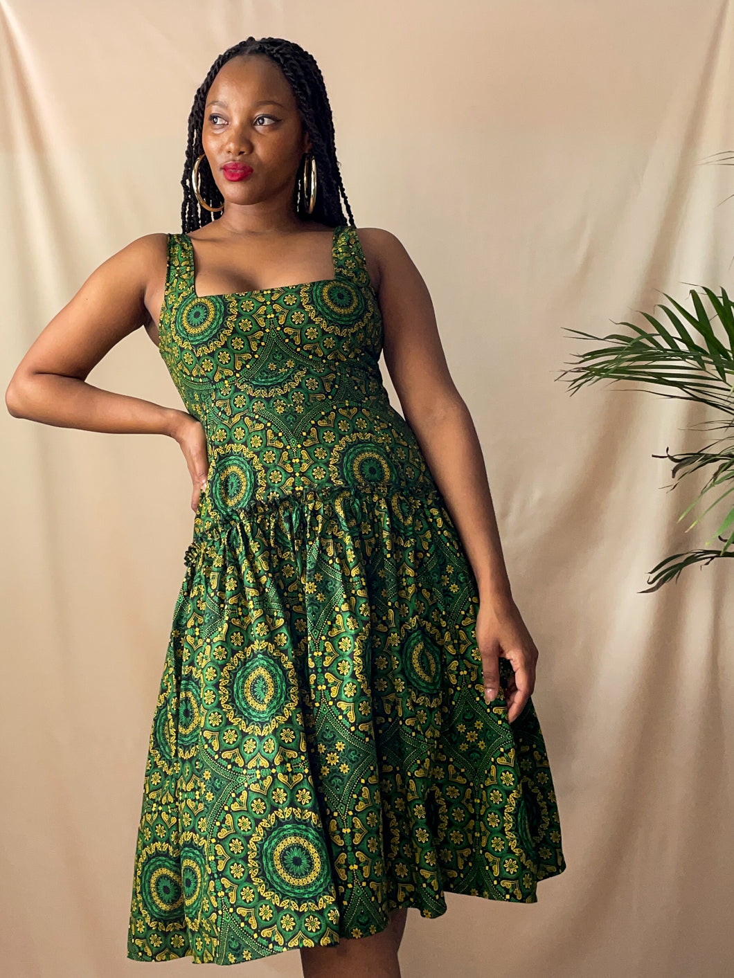 Nandipha Midi Dress